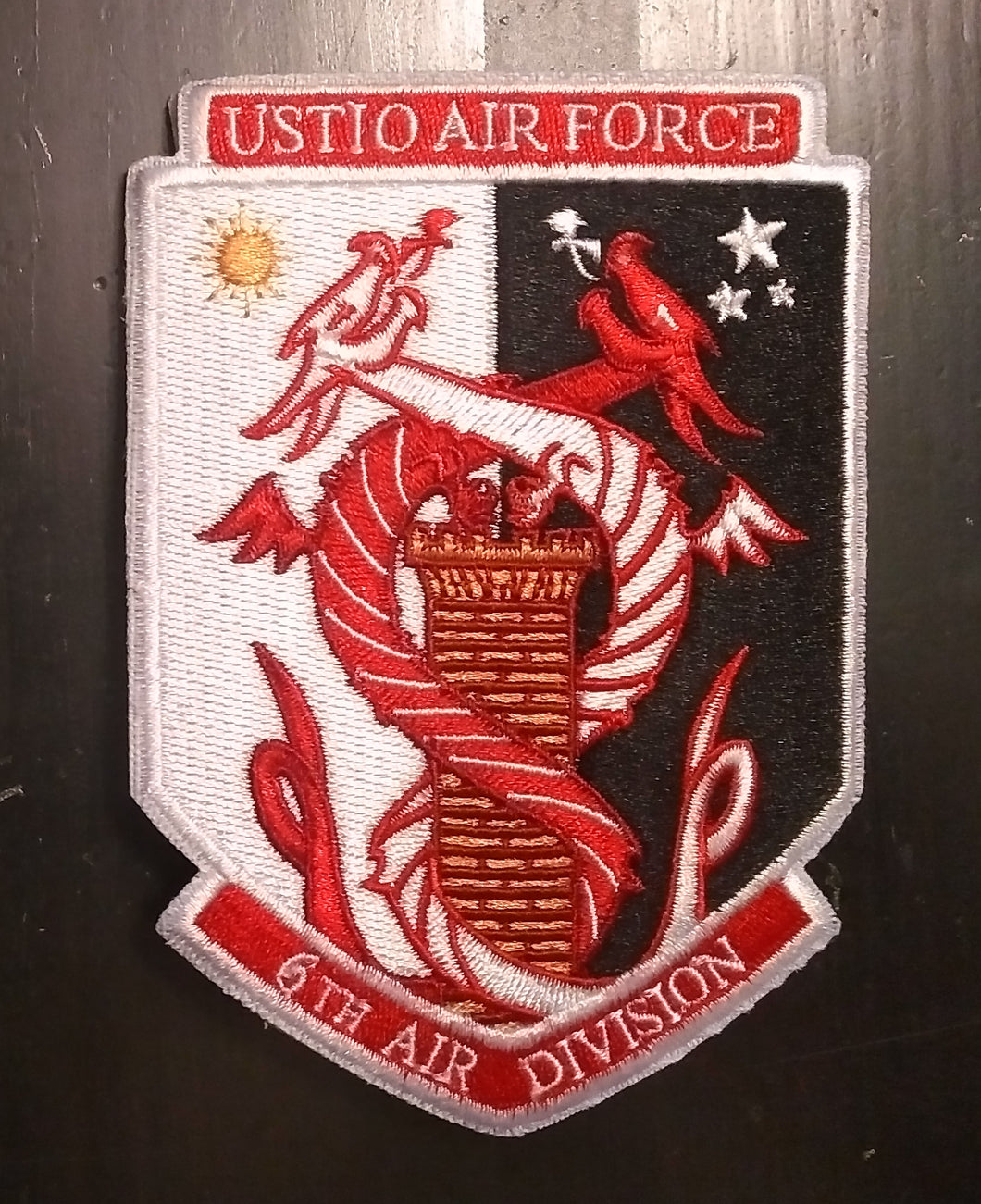Ustio 6th Air Division Patch